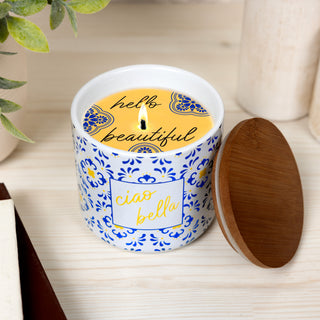 Ciao Bella 14 oz - 100% Soy Wax Reveal Candle Scent: Lemon Verbena
