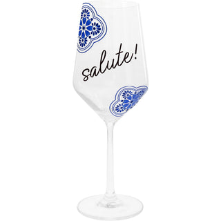 Salute! 18 oz Stemmed Glass