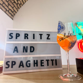 Salute! 18 oz Stemmed Glass