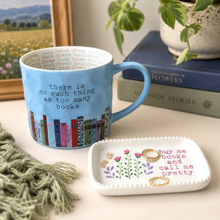 Too Many Books 16 oz Mug