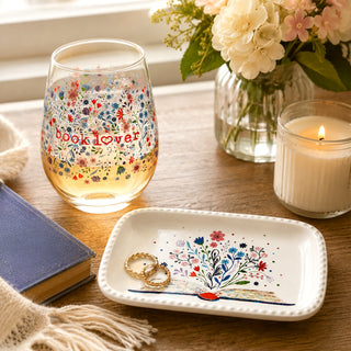 Open Book 5" x 3" Keepsake Dish