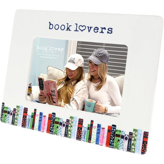 Book Lovers 8.25" x 6.25" Frame (Holds 6" x 4" Photo)