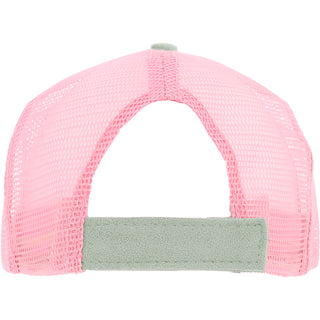 Problem Teal Suede Adjustable Trucker Hat