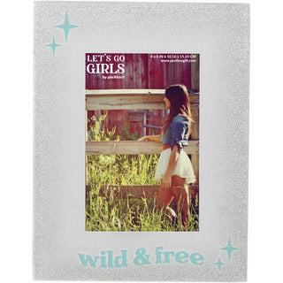 Wild & Free 6.75" x 8.75" Frame (Holds 4" x 6" Photo)