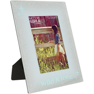 Wild & Free 6.75" x 8.75" Frame (Holds 4" x 6" Photo)
