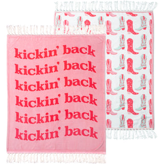 Kickin' Back 50" x 60" Royal Plush Blanket