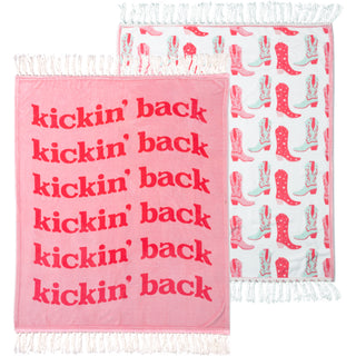 Kickin' Back 50" x 60" Royal Plush Blanket