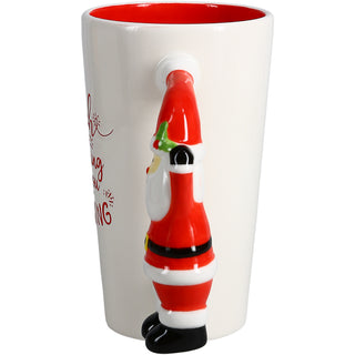 Sleigh Bells 17.5 oz Latte Cup