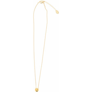 Best Teacher White Opal 16"-17.5" Gold Plated Necklace