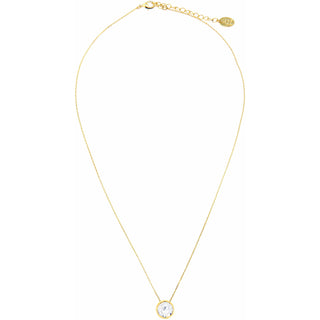 Kindergarten Crystal 16"-17.5" Gold Plated Necklace