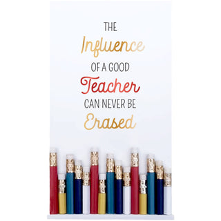 Teacher’s Influence  4.5" x 8.75" MDF Teacher's Supply Box