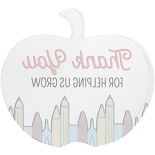 Grow 3.5" Acrylic Apple Plaque