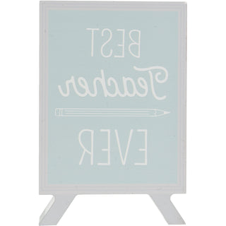 Best 4" Acrylic Chalkboard Plaque