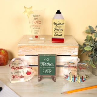 Best 4" Acrylic Chalkboard Plaque