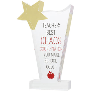 Chaos 5.5" Acrylic Trophy Plaque