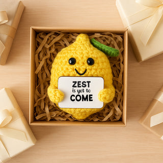 Lemon Crocheted Mini