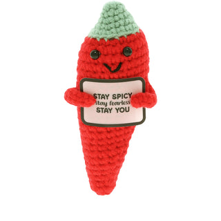 Chili Pepper Crocheted Mini