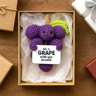 Grape Crocheted Mini