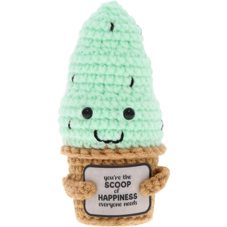 Ice Cream Cone Crocheted Mini