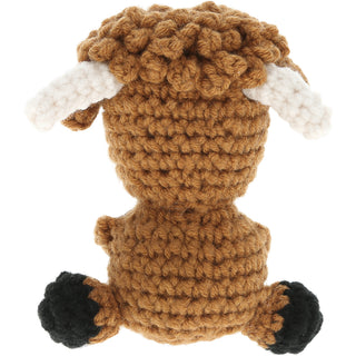 Highland Cow Crocheted Mini