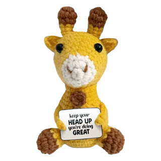 Giraffe Crocheted Mini