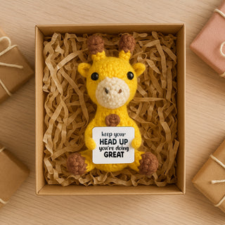 Giraffe Crocheted Mini