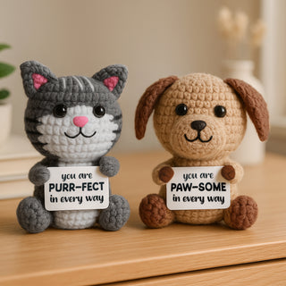 Cat Crocheted Mini
