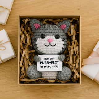 Cat Crocheted Mini
