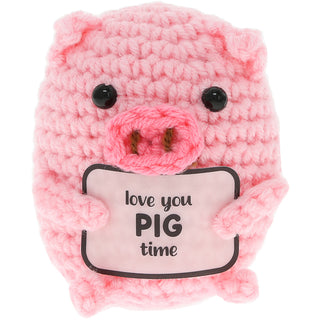 Pig Crocheted Mini Collectable