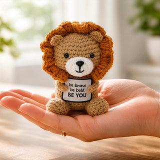 Lion Crocheted Mini