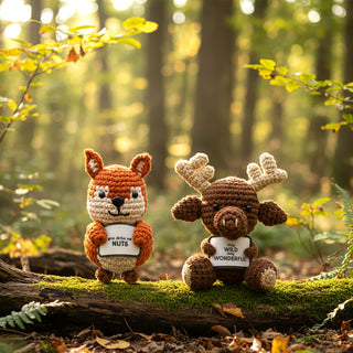 Moose Crocheted Mini