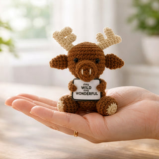 Moose Crocheted Mini Collectable