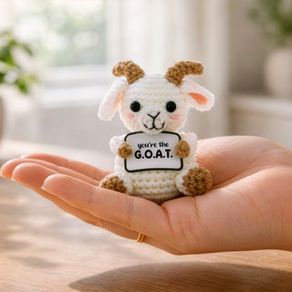 Goat Crocheted Mini