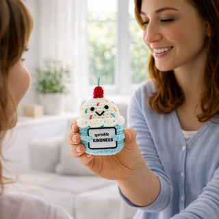 Cupcake Crocheted Mini Collectable