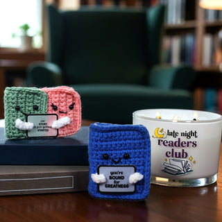 Book Crocheted Mini Collectable