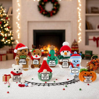 Gingerbread Crocheted Mini Collectable