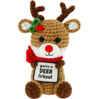 Reindeer Crocheted Mini Collectable