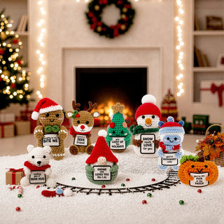 Christmas Tree Crocheted Mini Collectable
