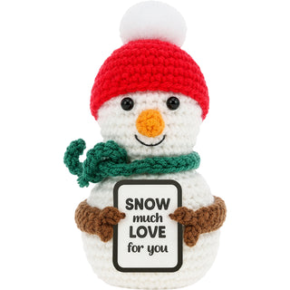 Snowman Crocheted Mini