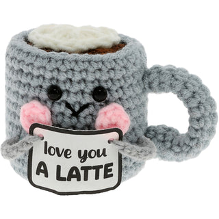 Latte Crocheted Mini