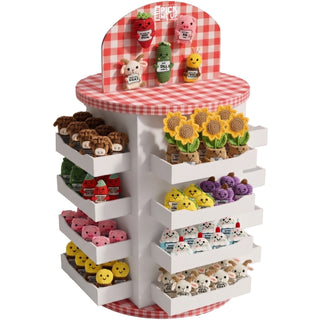 Little Pick Me Up Cardboard Display 16 Shelves, Rotating, Countertop