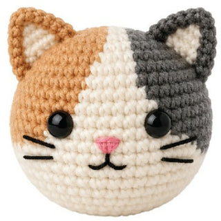 Cat Crocheted Footbag