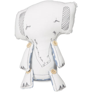 Elis the Elephant 9.5" Elephant Stuffed Animal/Door Stopper