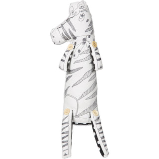 Zoe the Zebra 16" Zebra Stuffed Animal/Door Stopper