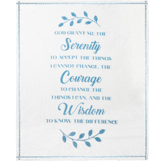 Serenity 50" x 60" Ribbed Plush Blanket