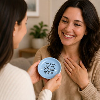 Proud Of You 4" Keepsake Dish
