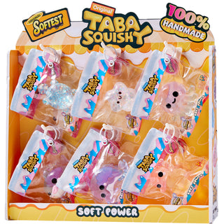 Sealife Prepack Squishy Silicone Prepack & Countertop Displayer (6 Styles / 3pcs Each)