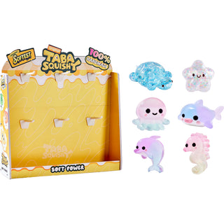 Sealife Prepack Squishy Silicone Prepack & Countertop Displayer (6 Styles / 3pcs Each)