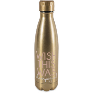 Champagne 18 oz Stainless Steel Water Bottle