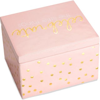 Celebrate 2.25" x 2" x 1.5" MDF Keepsake Box